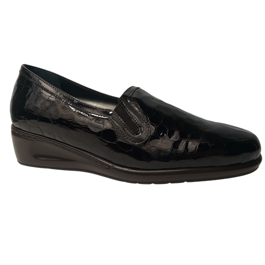 CONFORT 2250 COCCO TMORO scarpa comoda donna con zeppa bassa