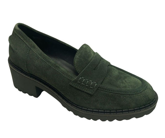 CONFORT 2329 FOREST scarpa comoda donna accollata in camoscio