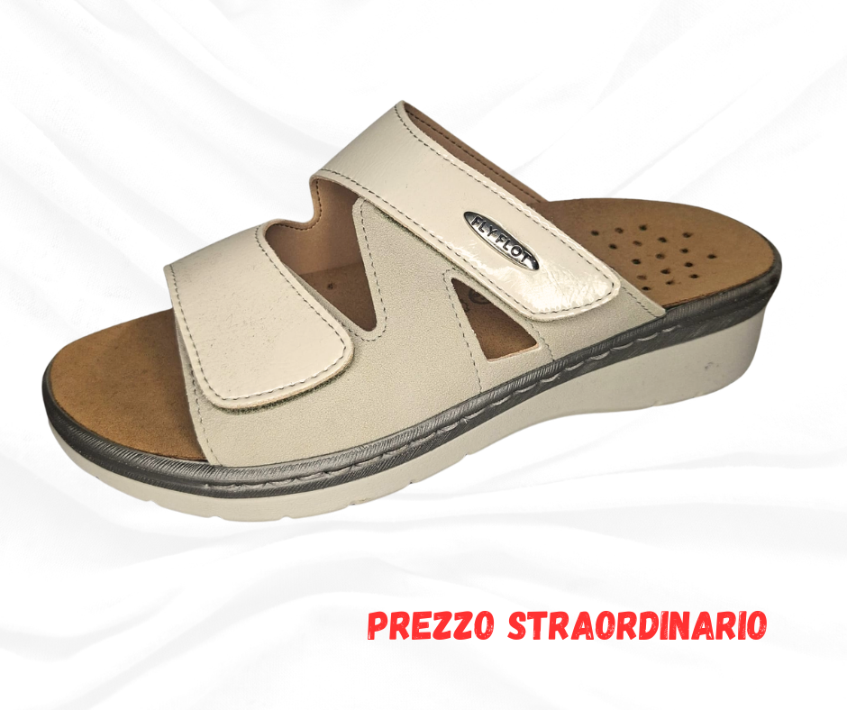 ciabatta per plantari Fly Flot 29 G17 3V AVORIO