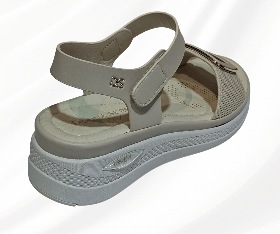 Sandalo comodo Donna Serena 306080 beige