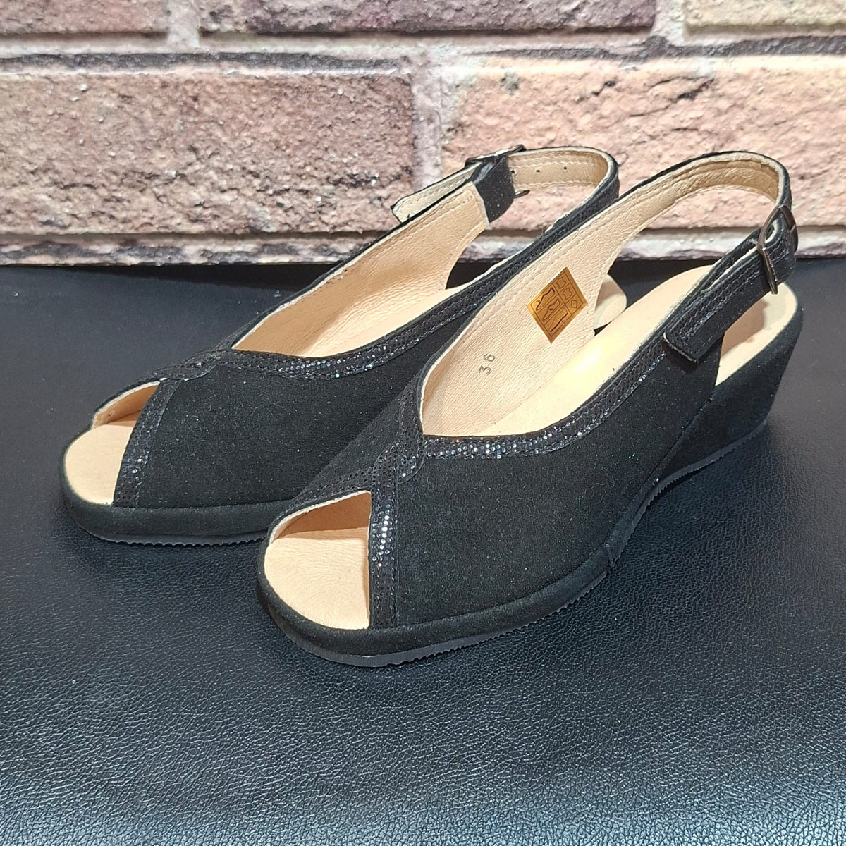 Sandalo comodo donna Ziviani 5009 nero