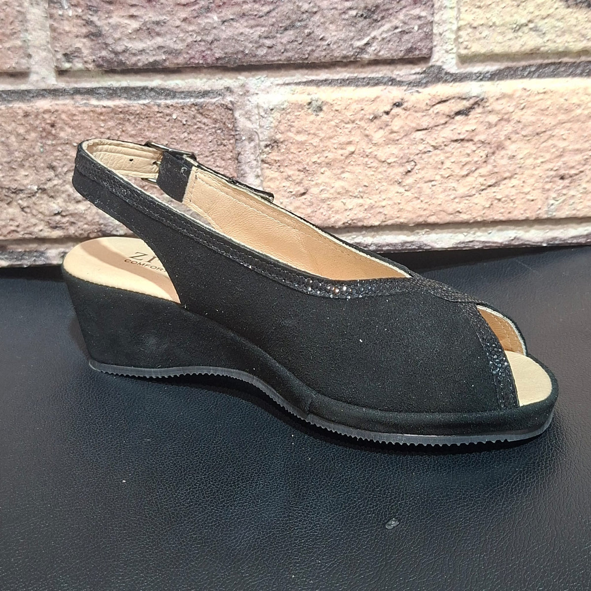 Sandalo comodo donna Ziviani 5009 nero