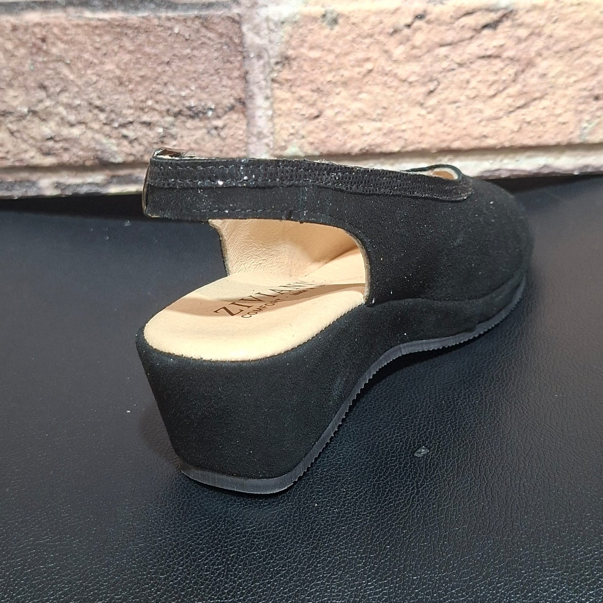 Sandalo comodo donna Ziviani 5009 nero