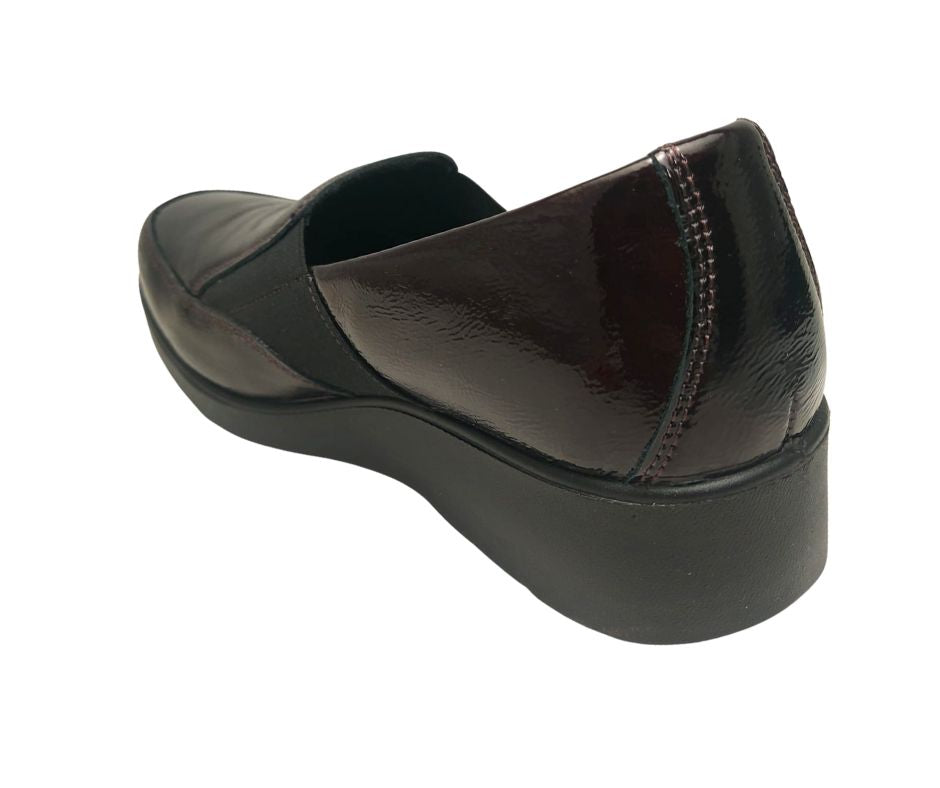 ENVAL SOFT 67621 NAPL BORDO scarpa comoda accollata con plantare in memoy foam