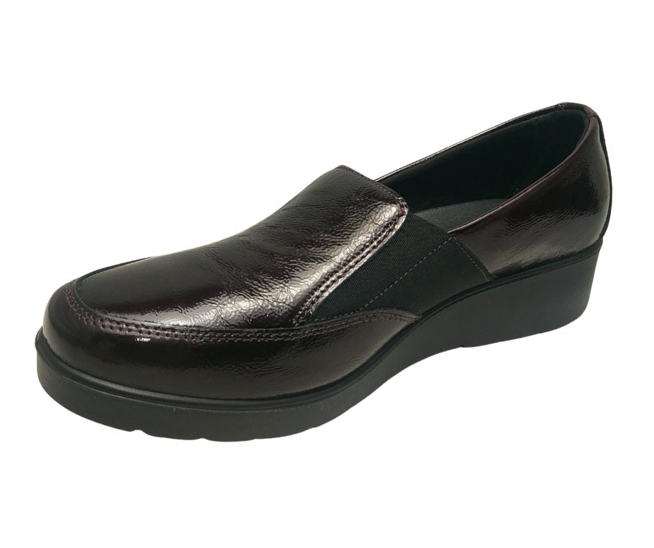 ENVAL SOFT 67621 NAPL BORDO scarpa comoda accollata con plantare in memoy foam