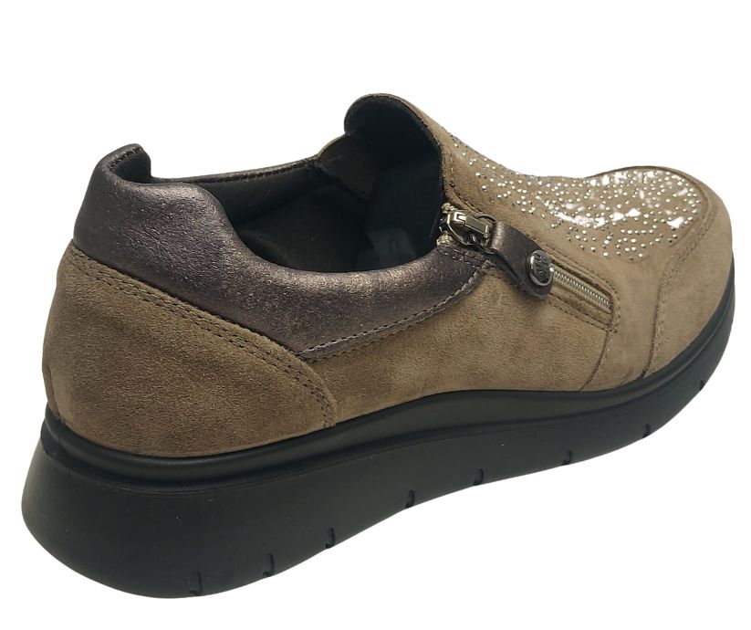 ENVAL SOFT 67751 FANGO scarpa accollata con lampo