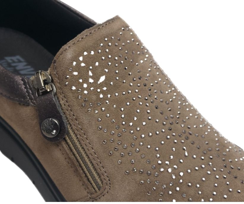 ENVAL SOFT 67751 FANGO scarpa accollata con lampo