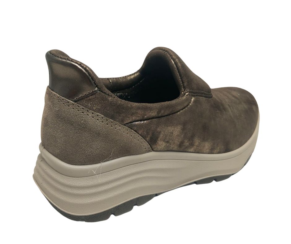 ENVAL SOFT 67769 TAUPE scarpa comoda con plantare memory elasticizzata