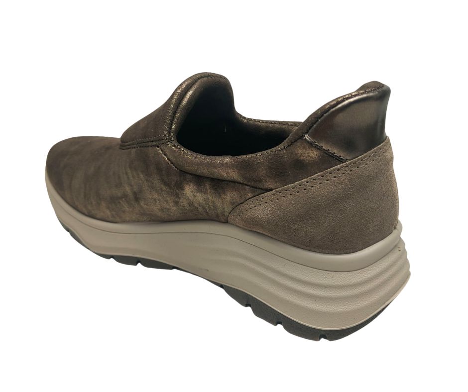 ENVAL SOFT 67769 TAUPE scarpa comoda con plantare memory elasticizzata