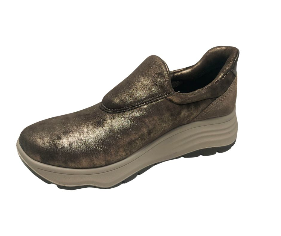 ENVAL SOFT 67769 TAUPE scarpa comoda con plantare memory elasticizzata