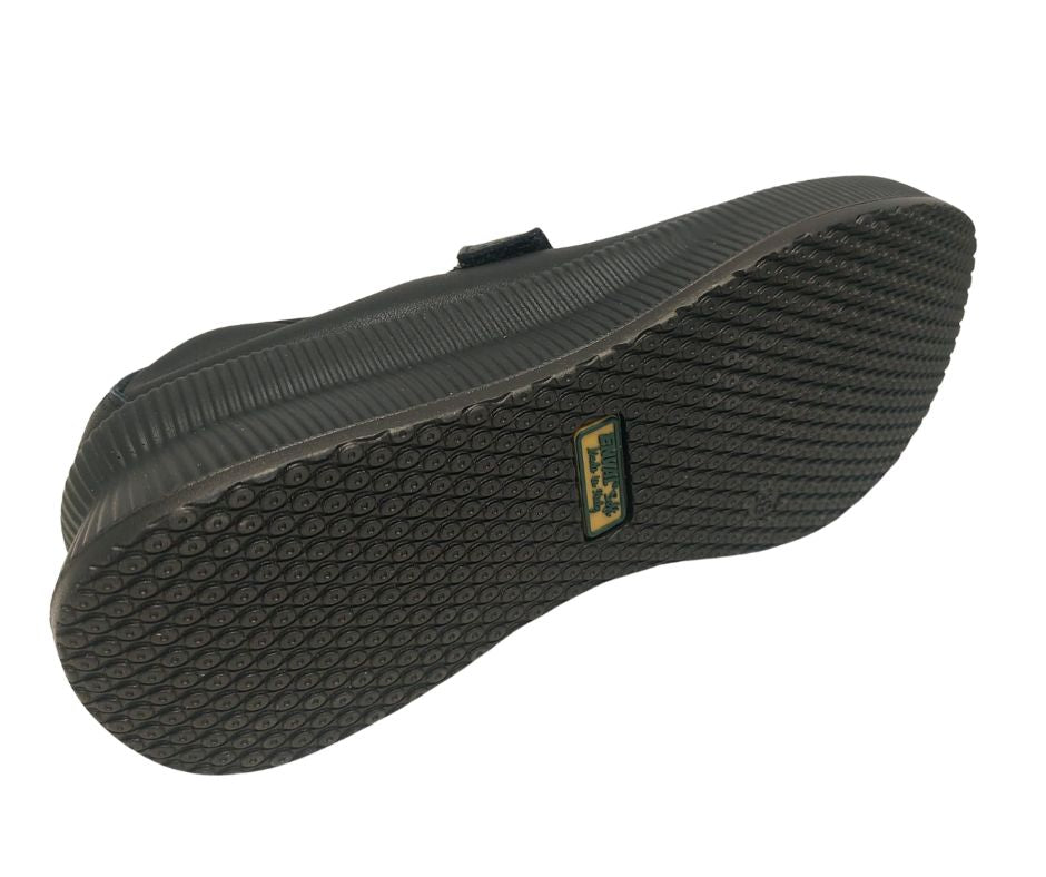 ENVAL SOFT 67820 NERO scarpa comoda con cinturino stretch