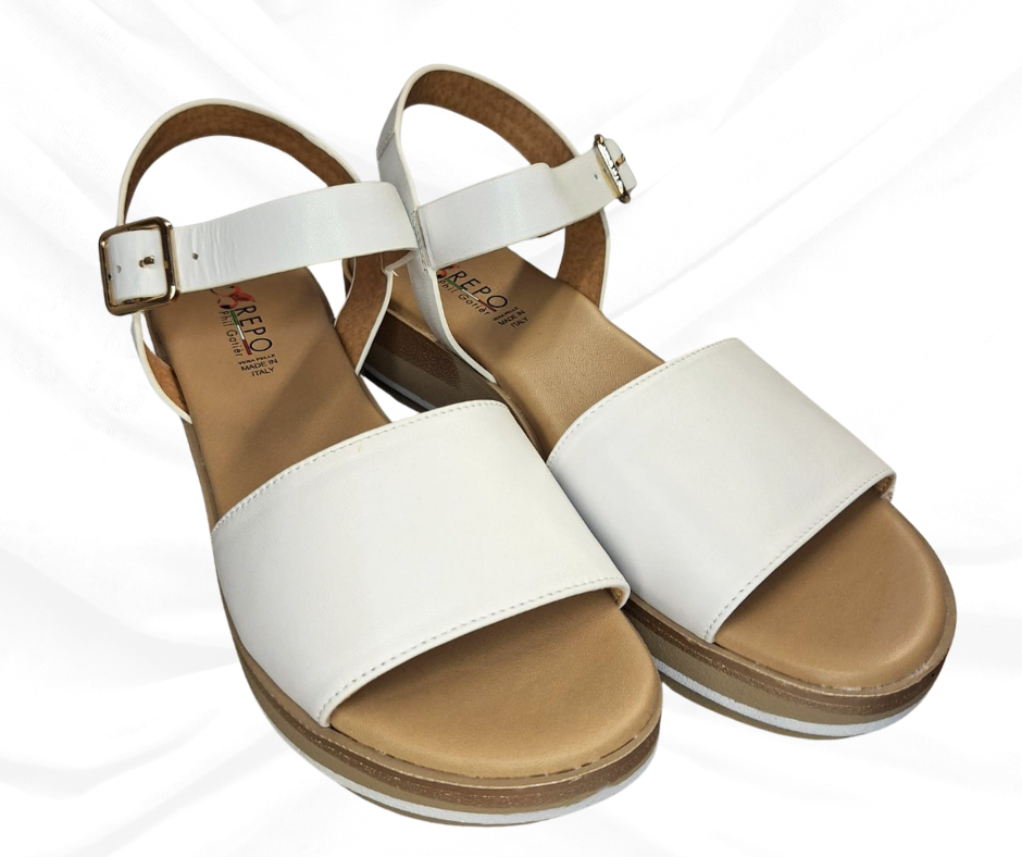 Sandalo comodo REPO colore BIANCO 83222