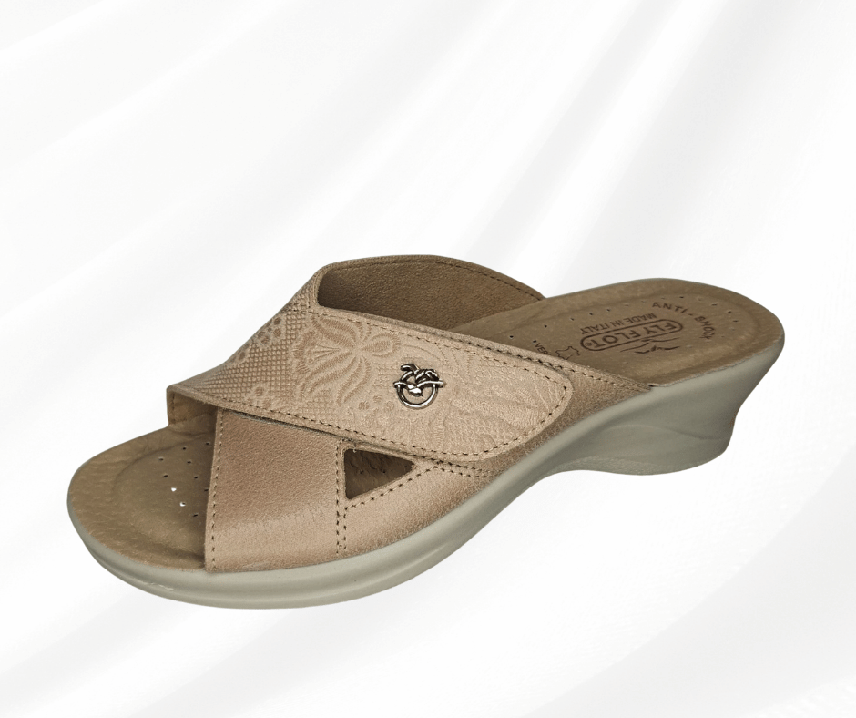 Ciabatta comoda donna Fly Flot colore beige 96 J80 F3 beige
