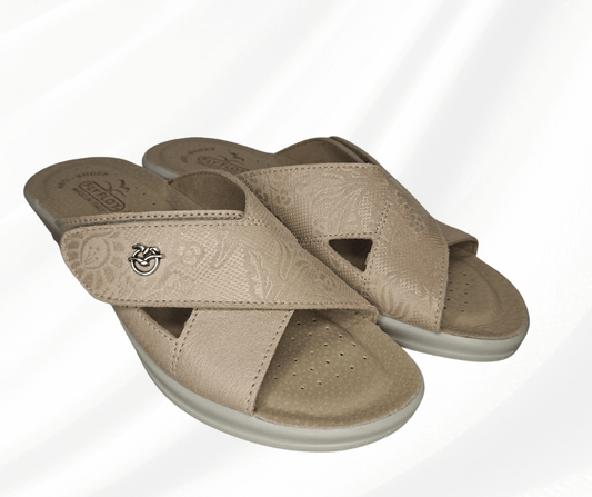 Ciabatta comoda donna Fly Flot colore beige 96 J80 F3 beige