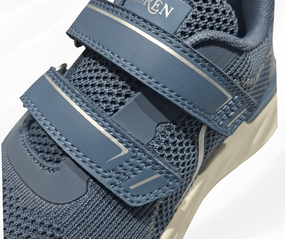 Sneaker con doppio velcro lore a2004 colore Jeans