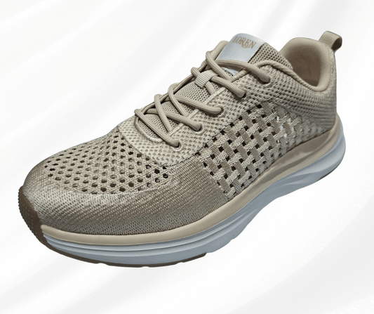 Sneaker con lacci Loren A2013 Beige