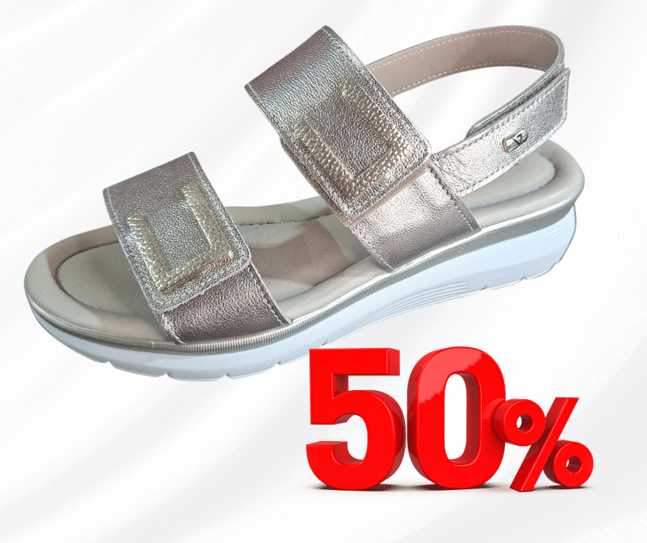 Sandalo in pelle Valleverde 32700 pink