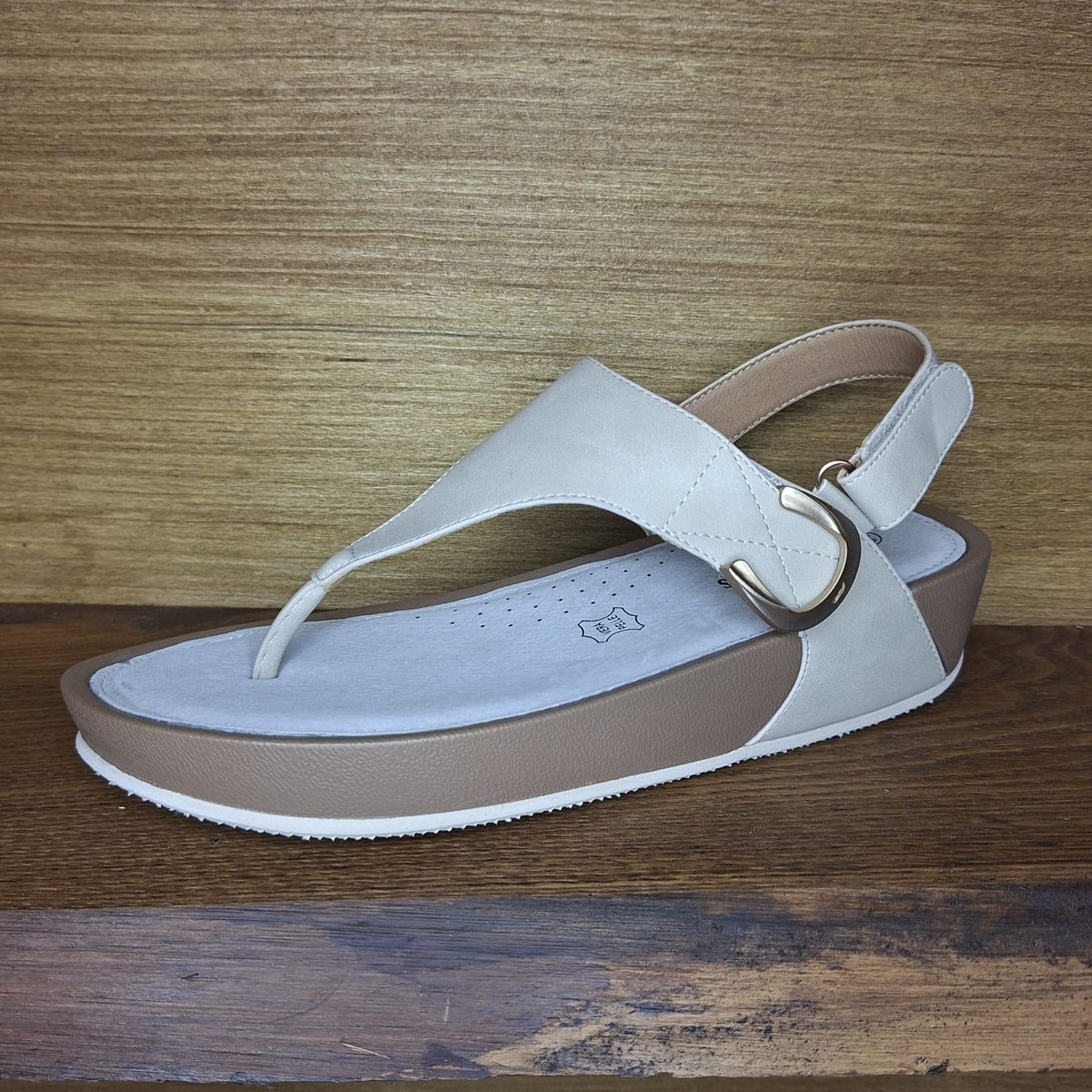 Infradito con cinturino CC Resort Fidel Beige