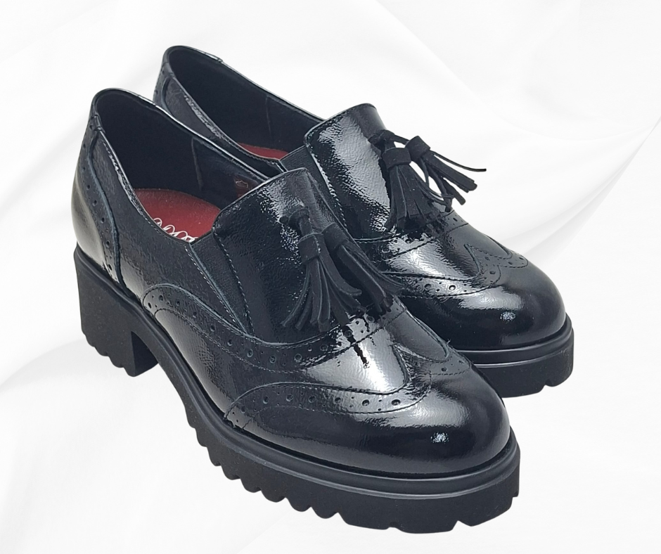 MARAL G020 NAPLAK NERO mocassino comodo predisposto per plantari