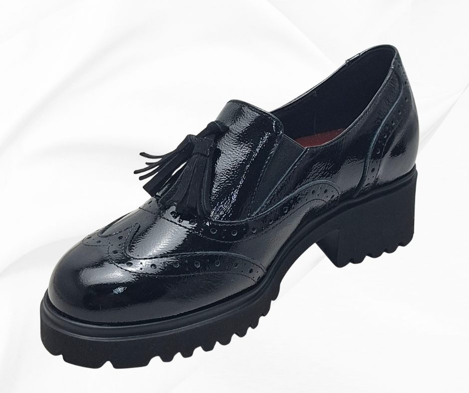 MARAL G020 NAPLAK NERO mocassino comodo predisposto per plantari