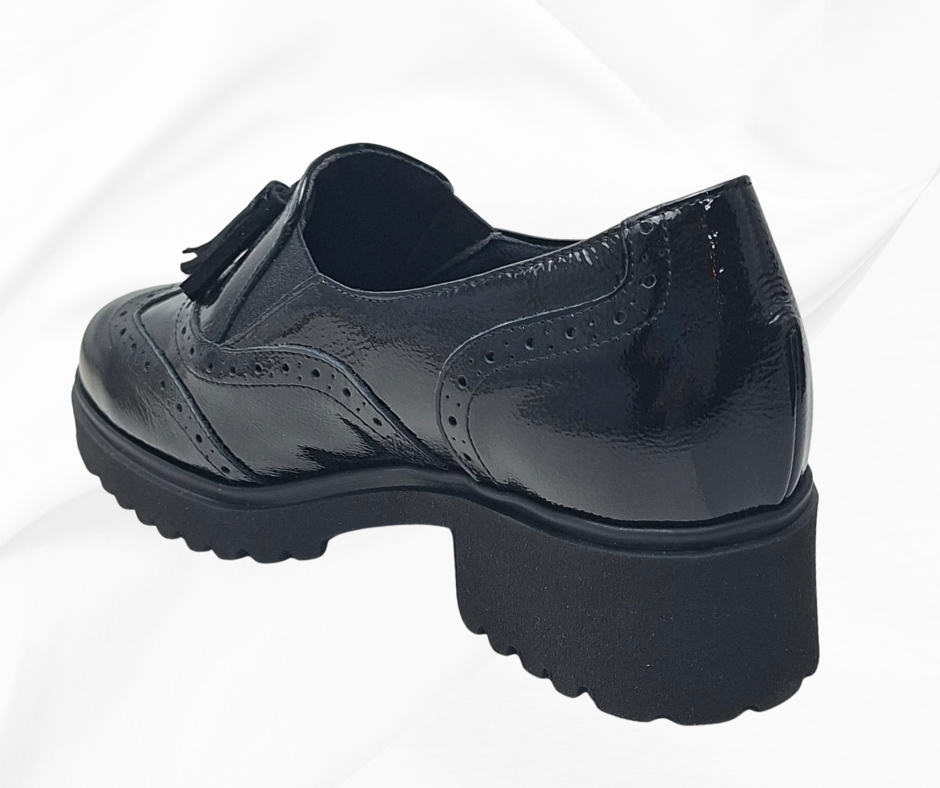MARAL G020 NAPLAK NERO mocassino comodo predisposto per plantari