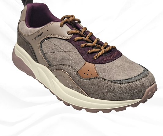 Gold&Gold GB1001 BORDO sneaker donna con lacci