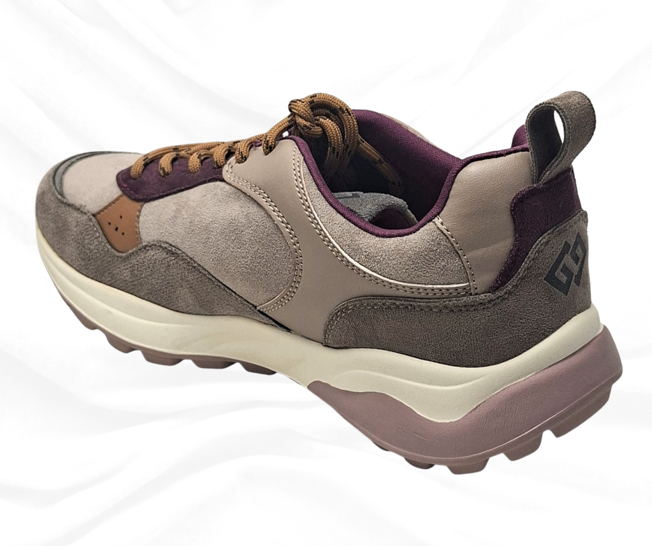 Gold&Gold GB1001 BORDO sneaker donna con lacci