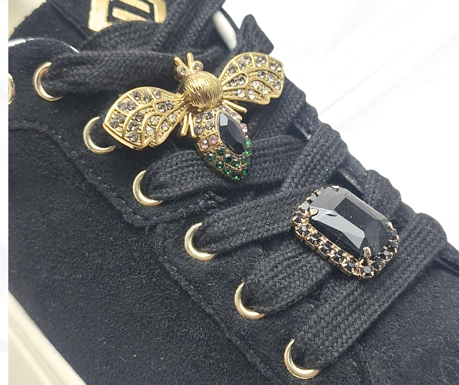 Gold&Gold GB879 NERO sneaker donna con lacci