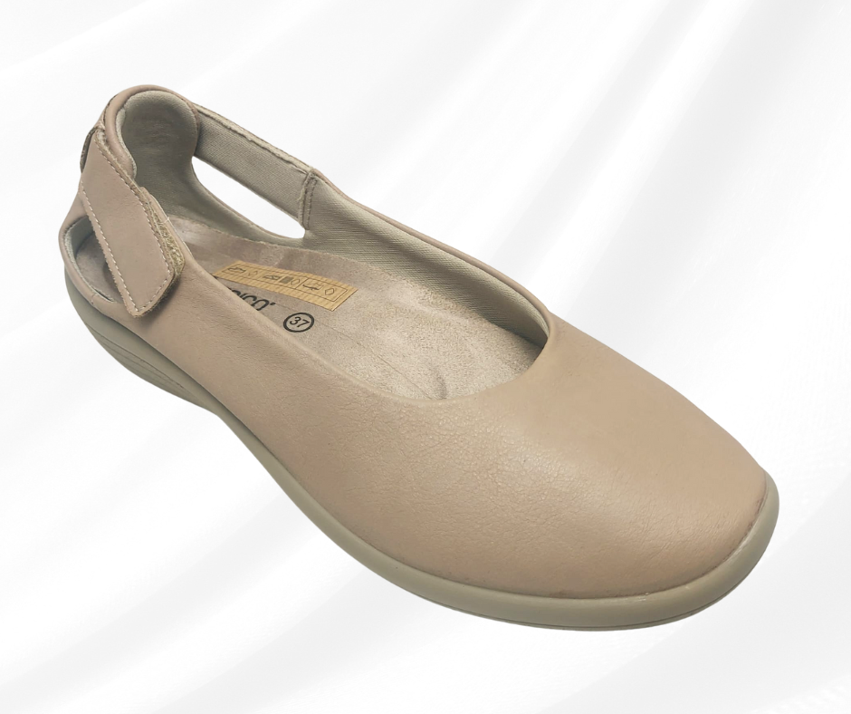 ARCOPEDICO JASMUND TAUPE scarpa ultramorbida per piedi sensibili