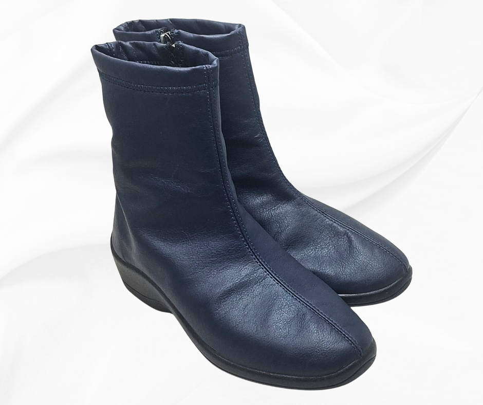 ARCOPEDICO JASPER NAVY stivaletto comodo donna ultramorbido
