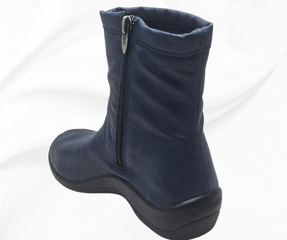 ARCOPEDICO JASPER NAVY stivaletto comodo donna ultramorbido