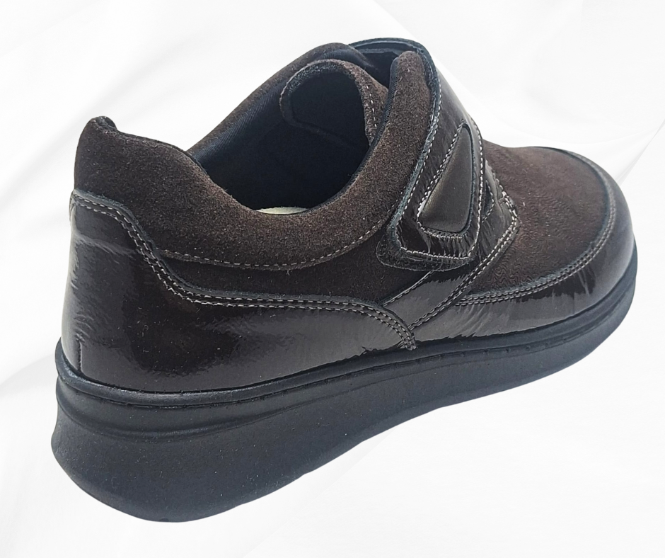 ECOSANIT LADY 5 TESTA DI MORO scarpa sanitaria con stretch predisposta per plantari