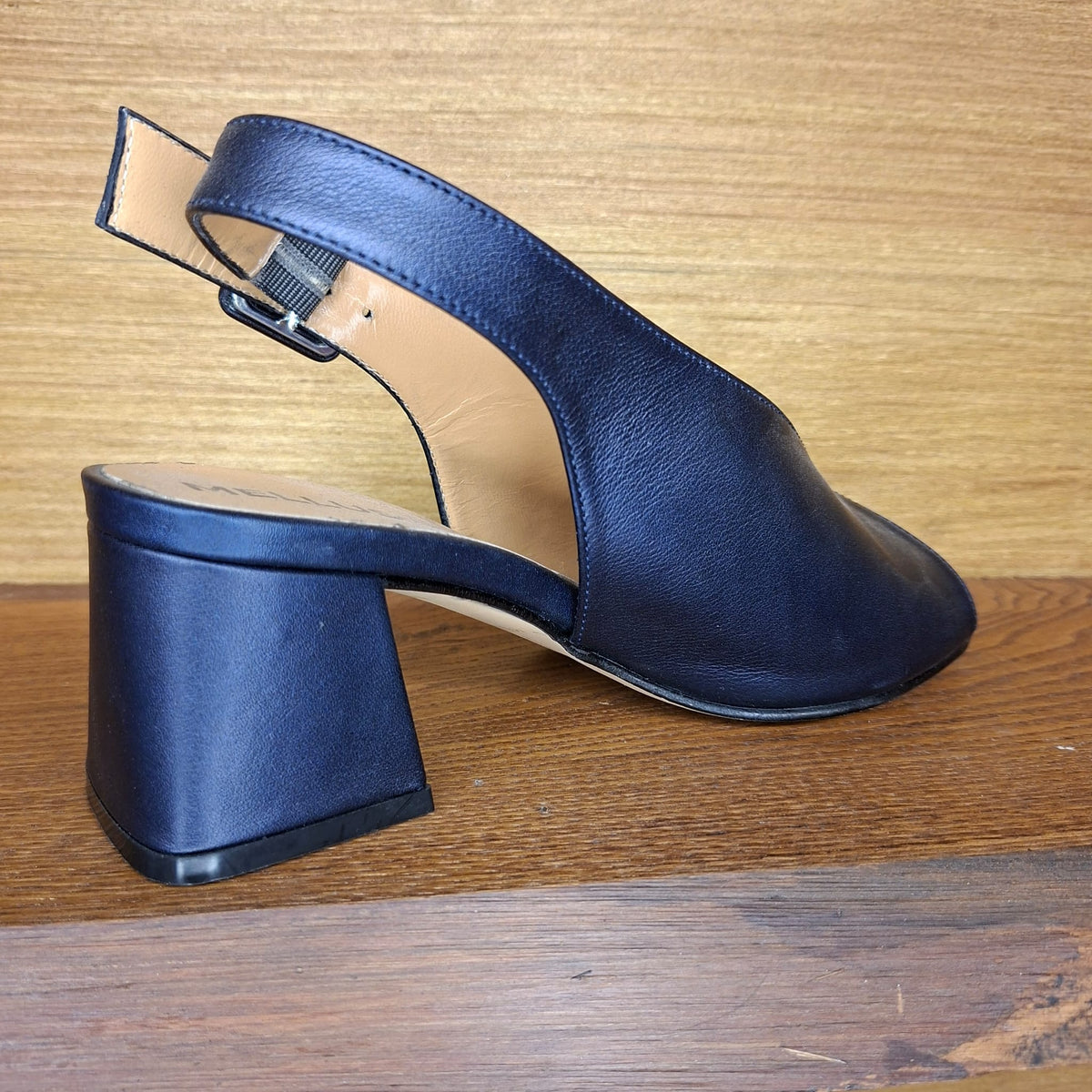 Sandalo in pelle con tacco Melluso N622W abyss