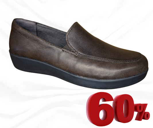 Mocassino comodo in pelle Stonefly PASEO IV brown