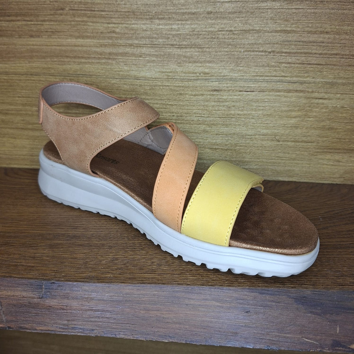 Sandalo con stretch CC Resort Pershing Mustard Tan