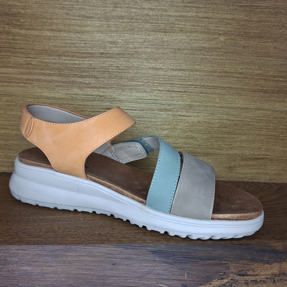 Sandalo con stretch CC Resort Pershing Taupe Orange