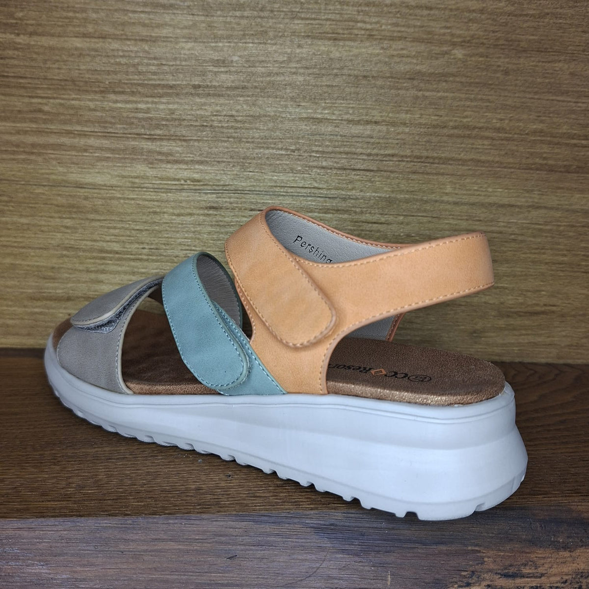 Sandalo con stretch CC Resort Pershing Taupe Orange