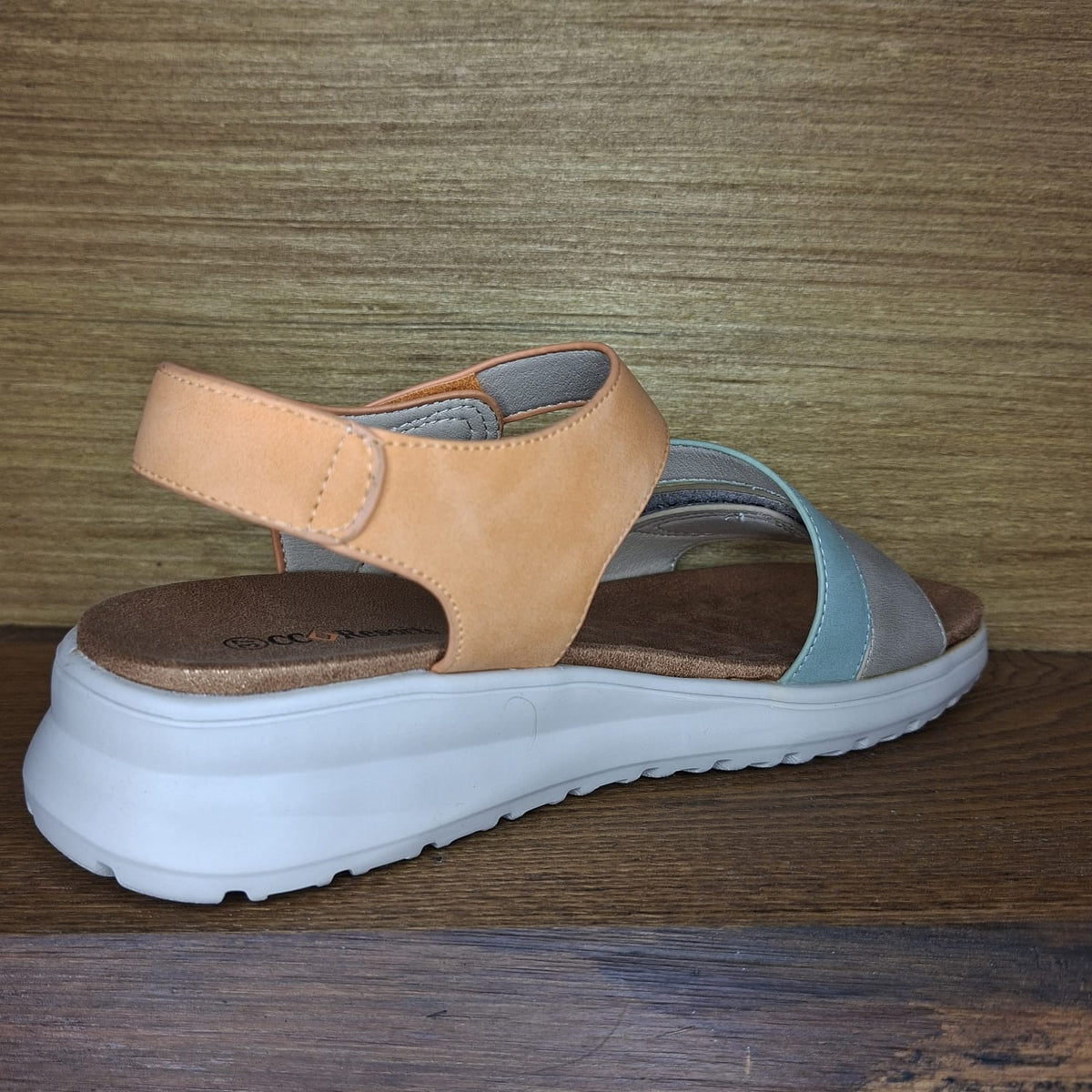 Sandalo con stretch CC Resort Pershing Taupe Orange