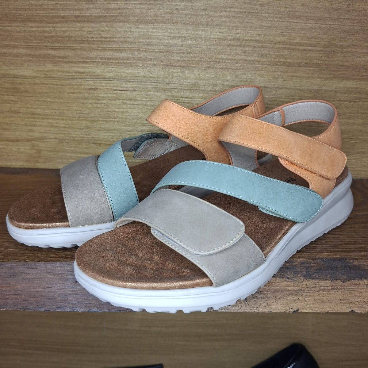 Sandalo con stretch CC Resort Pershing Taupe Orange