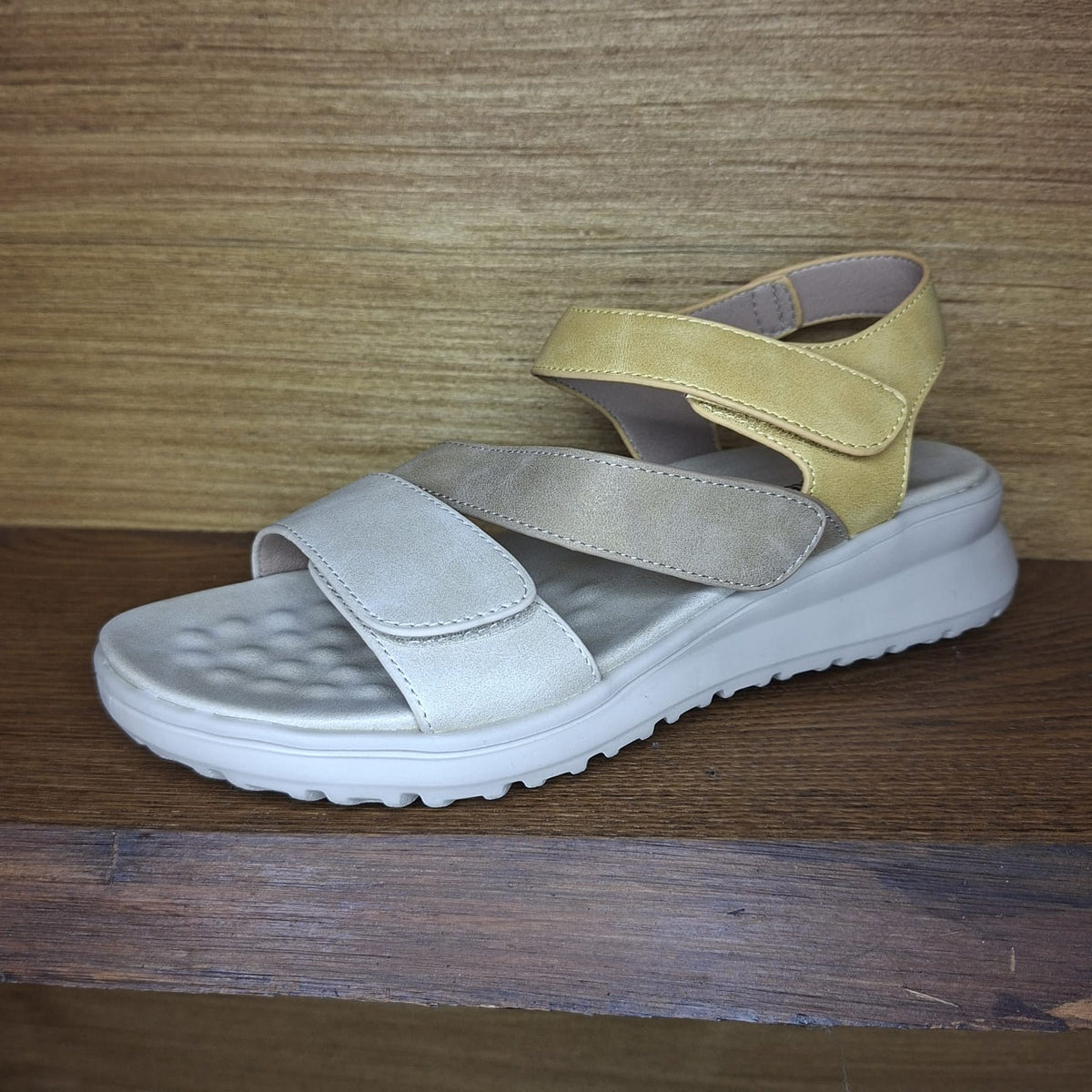 Sandalo con stretch CC Resort Pershing Beige Mustard