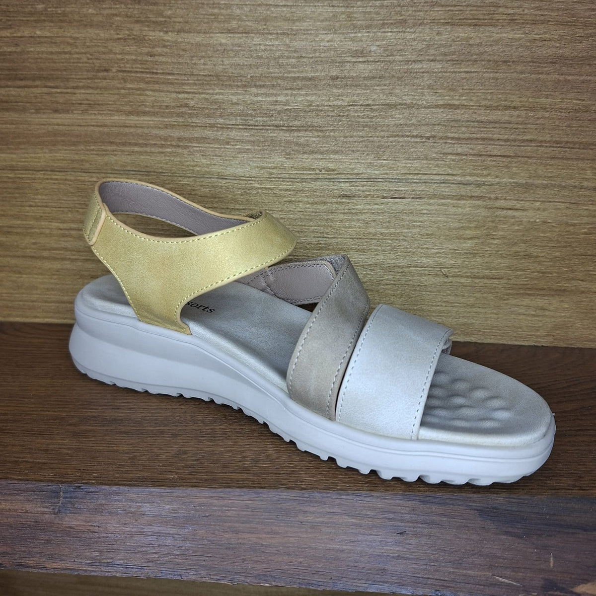 Sandalo con stretch CC Resort Pershing Beige Mustard