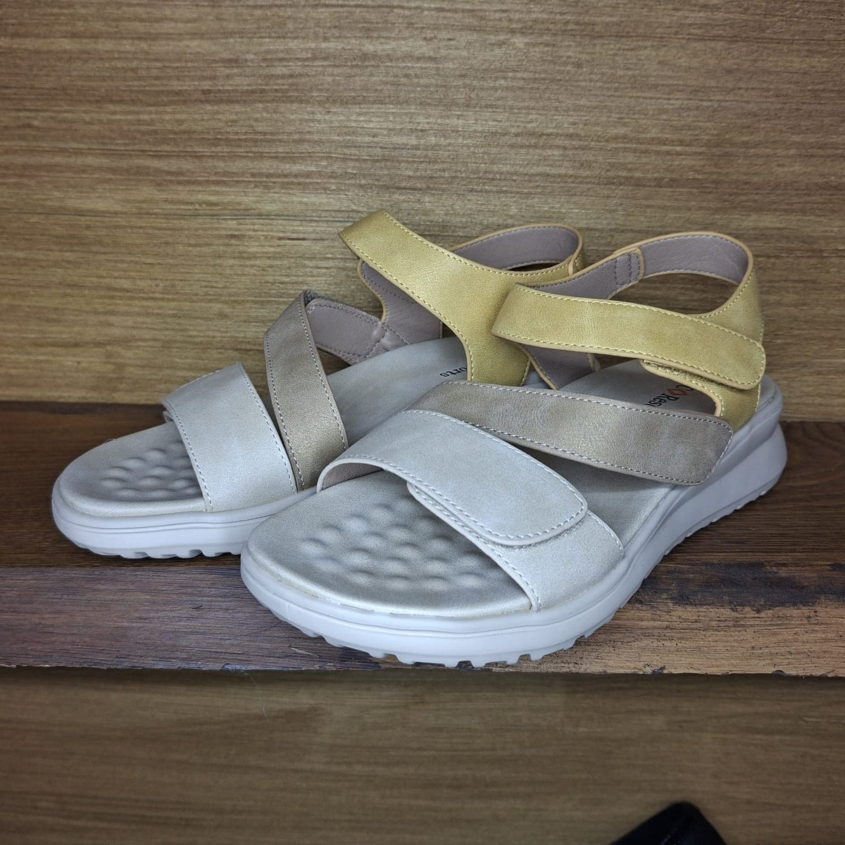 Sandalo con stretch CC Resort Pershing Beige Mustard
