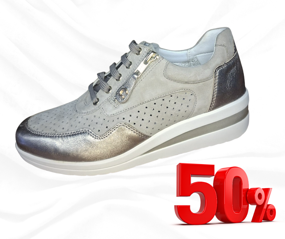 Sacrap con lacci in pelle Cinzia Soft IV121458 SABBIA