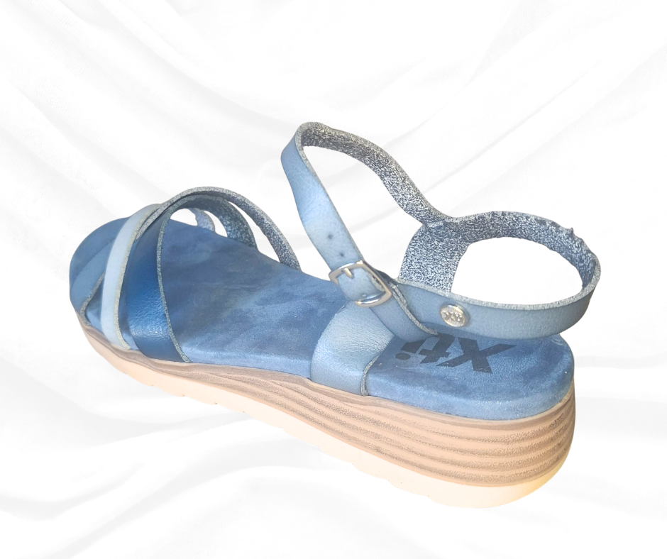 Sandalo Xti comodo con cinturino numero 40 ccolore azzurro