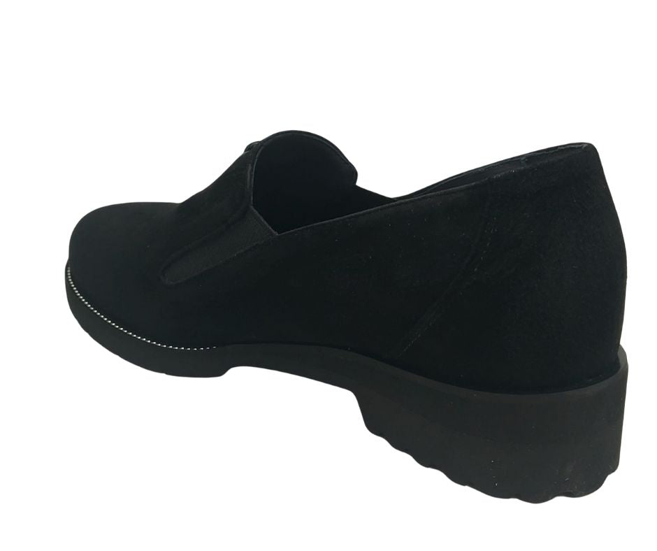 MARAL B029 NERO scarpa accollata molto comoda predisposta per plantari