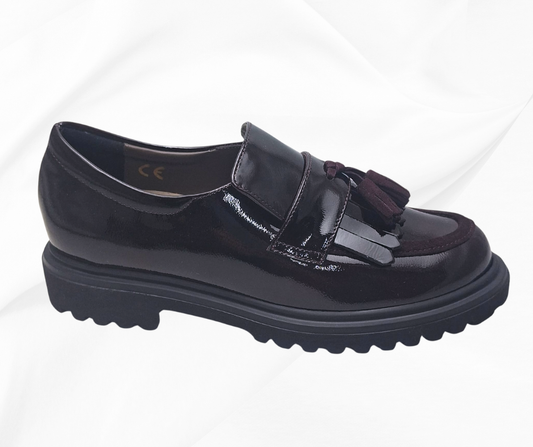 TOMASI ELITE VUKY BORDO scarpa molto comoda donna accollata predisposta per plantari