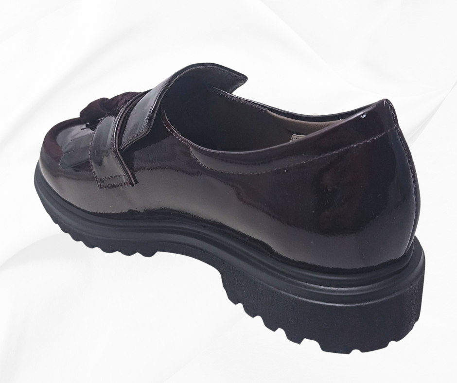 TOMASI ELITE VUKY BORDO scarpa molto comoda donna accollata predisposta per plantari