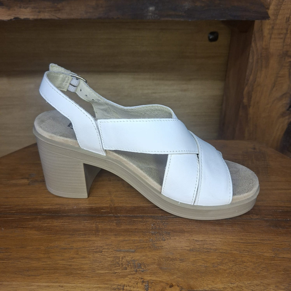 Sandalo IGI&CO con tacco 56762 BIANCO