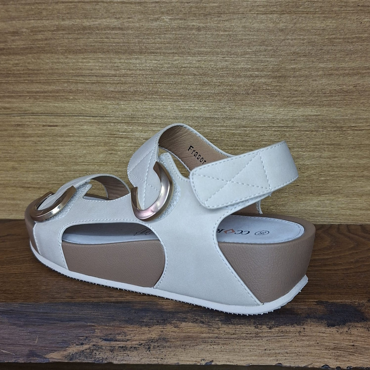 Sandalo comoda donna CC Resort FRASER beige