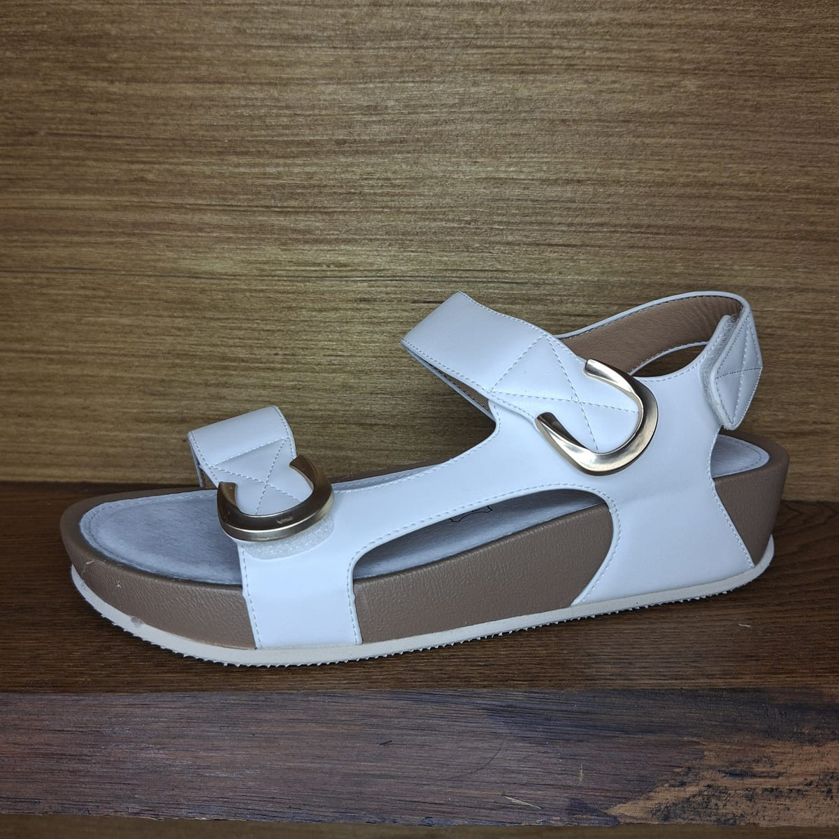 Sandalo comoda donna CC Resort FRASER white